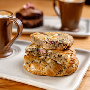 Cookie de chocolate blanco con Franuí